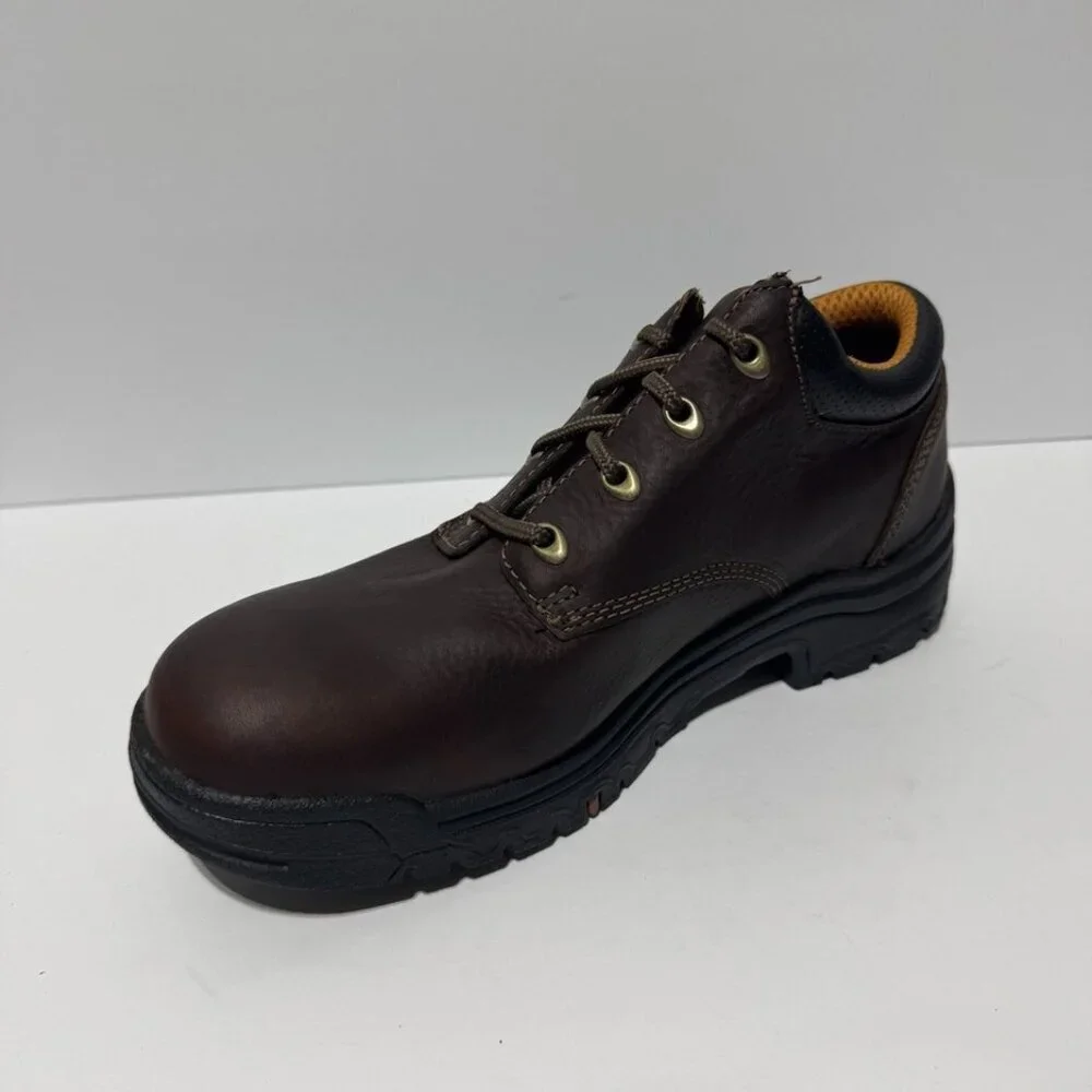 Timberland Pro Mens Titan Oxford Brown Size 8.5 M